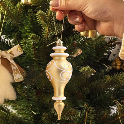 Ensemble de 3 boîtes de cadeau de boules de Noël