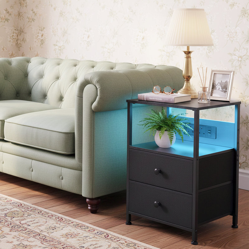 End Table, Black