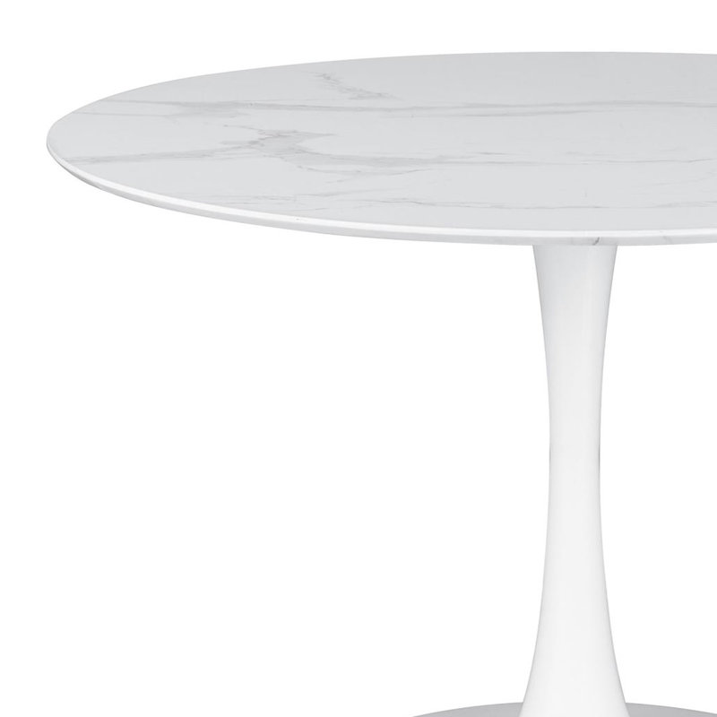 Noreeta Pedestal Dining Table, 30.25" H x 40.4" L x 40.4" W