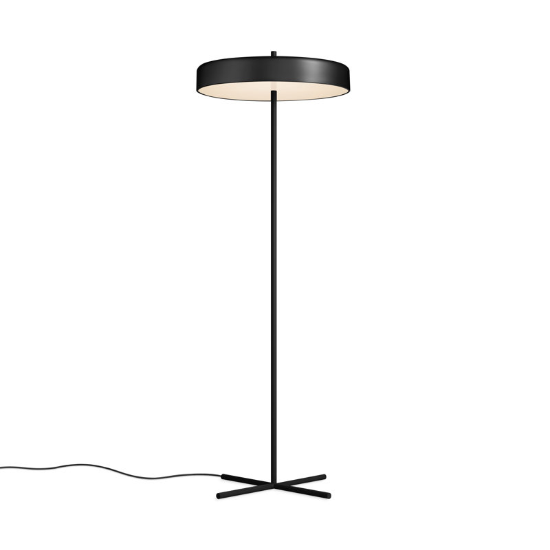 Bobber 57'' LED Traditional Floor Lamp, Black