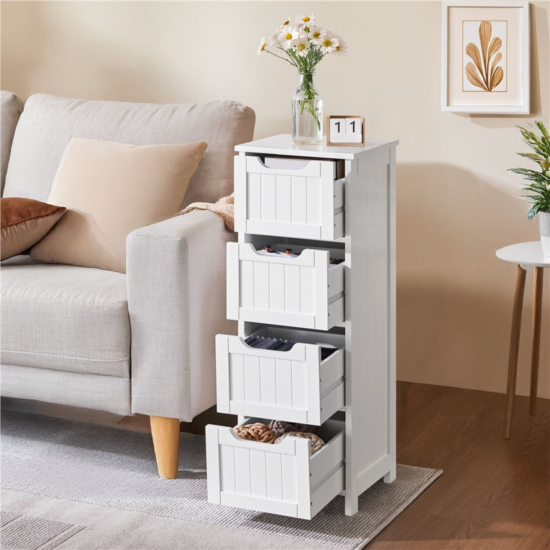 Auryon Bathroom Cabinet, White