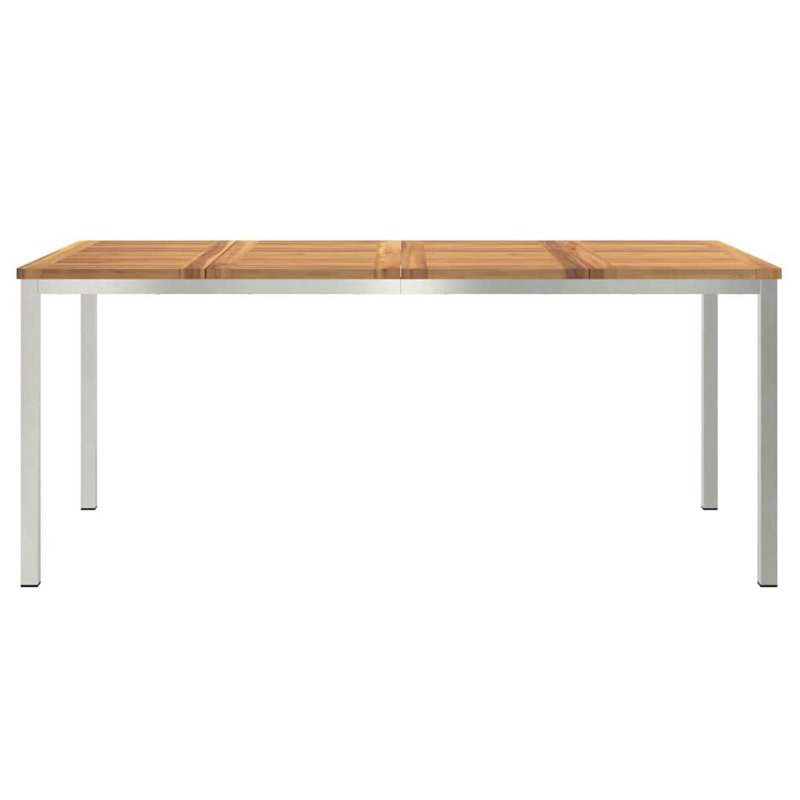 Rectangular Outdoor Table, 75cm H x 180cm W x 90cm D