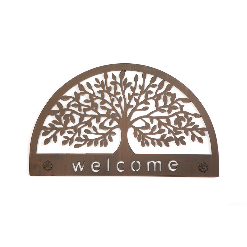 Lon Iron Text & Numbers Wall Decor