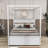 Pylle Full Drawers Wood Canopy Platform Bed-1754008196-1789472713
