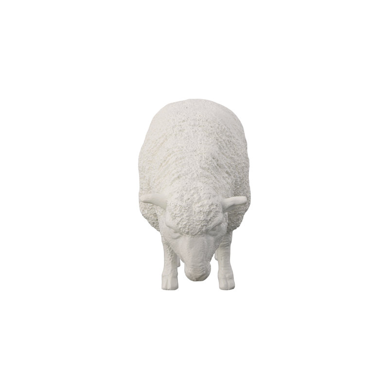 Sheep Sculpture Gel Coat, White