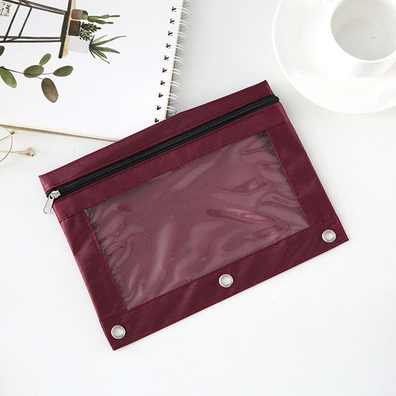 Grand sac à dos pour 3 classeurs à anneaux avec 3 œillets renforcés, Nous