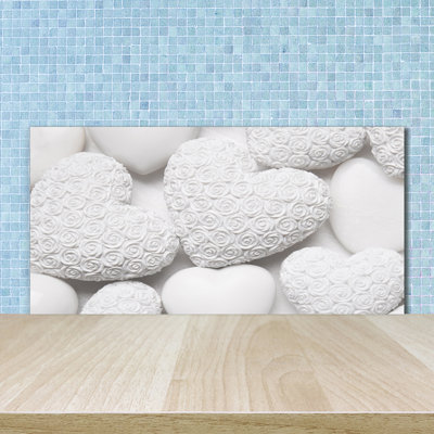 Ameiya 50cm W x 100cm L Glass Peel and Stick Panel