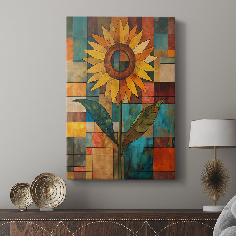 FLORAL Series CDXC III - Gallery Cavas, H 27 po x l 18 po