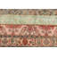 Tapis traditionnel en laine vert pour couloir et escalier avec motifs anatoliens de style parfait comme tapis de couloir et de couloir