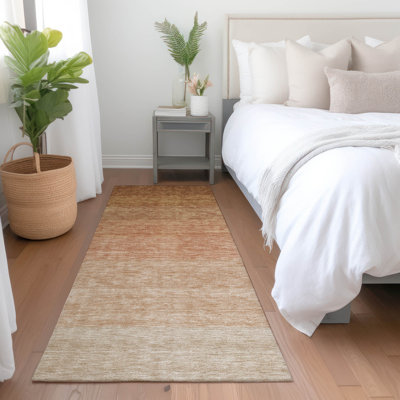 Premium Machine Washable Prisco Paprika Rug