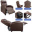 Fauteuil de massage en similicuir Udall-268664769