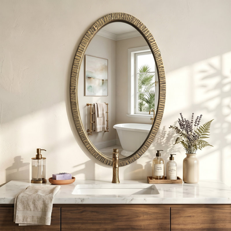 Miroir mural 32 po x 20 po Rustic Country
