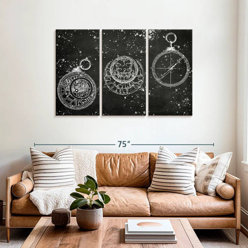 Senne Star Maps, 36" H x 57" W