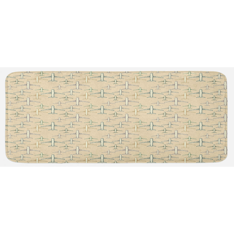 Tapis de cuisine avion