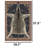 Navy Traditional Print Zebra Pelt Area Rug
