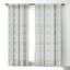 Panneau de rideau occultant blanc 1pc Bianca