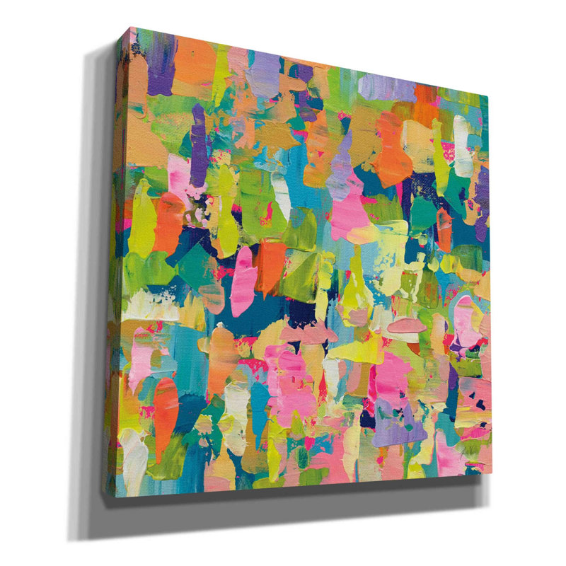 «High Spirits» par Jeanette Vertentes, art mural sur toile, H 26 po x l 26 po x P 1,5 po