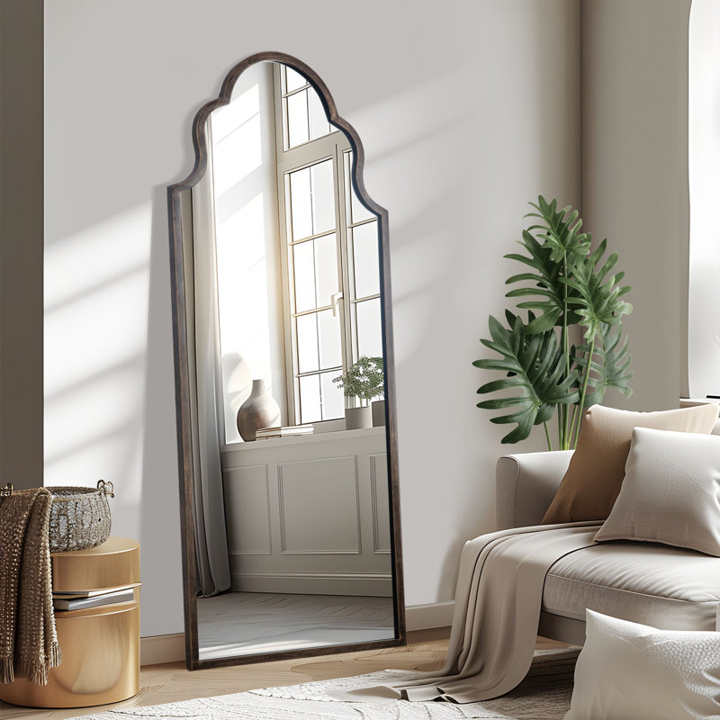 Miroir pleine grandeur Marthe, Bronze Antique