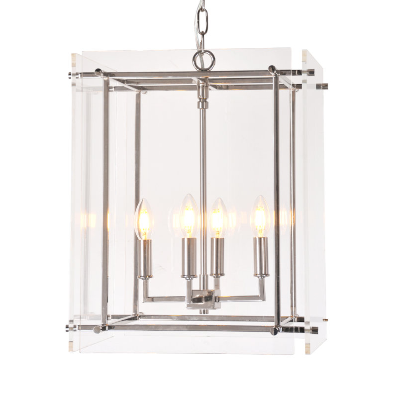 4 - Light Clear Lantern Pendant