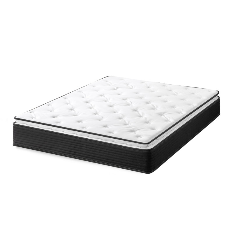 Wayfair Sleep 10" Plush Pillow Top Hybrid Mattress, Queen