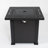 28inch Wicker Square Fire Pit Table-106543959
