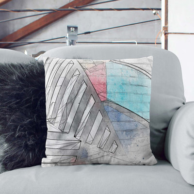 Abstract Square Cushion