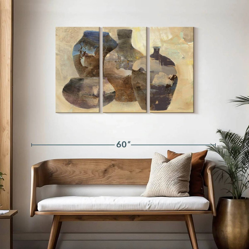 Senne Ceramic Still Life, 28" H x 45" W