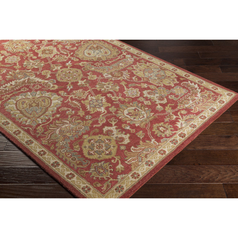 Eli Wool Oriental Indoor Rug, Round 8'