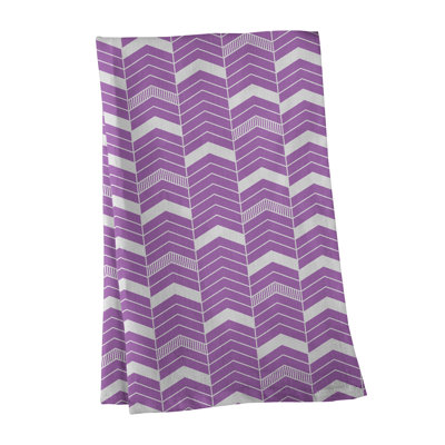 Serviette à thé à chevrons Stephenie