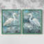 Impression encadrée Coastal Egret I-Premium - prête à être accrochée - aucun clou requis - aucun clou requis-779304384-779304395