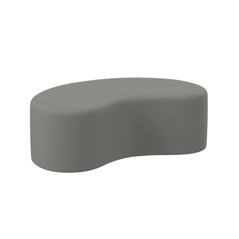 Repose-pieds de cocktail 51 po Balance, 100% polyester ivoire Fizz