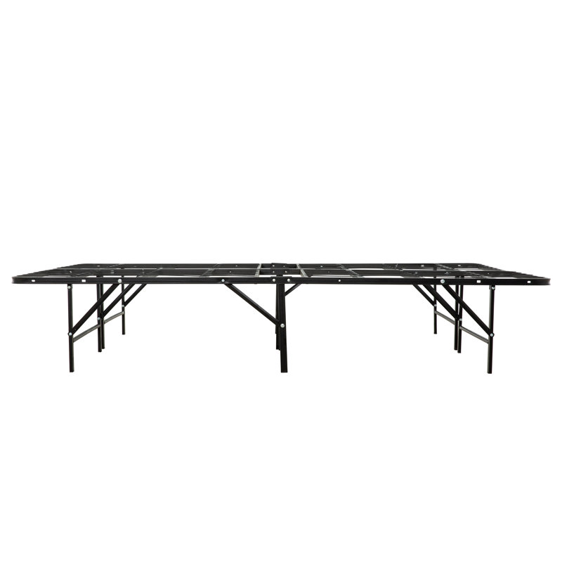 Metal Platform Bed Base - Mattress Foundation Bed Frame, King