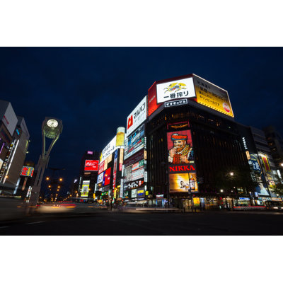 Sapporo Susukino at Night by Winhorse