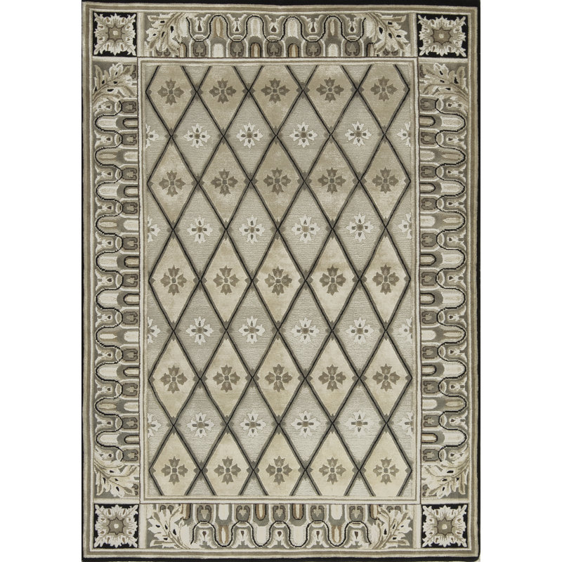 Tapis chameau noué à la main de haute qualité