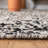 Leo Natura Hand Woven Wool/Cotton Abstract Rug in Gray/Beige-791781739