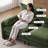 Green Chenille Modular Sofa cushion Loveseat