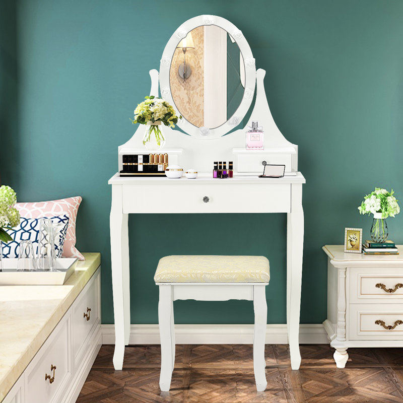 Brentford Dressing Table with Mirror