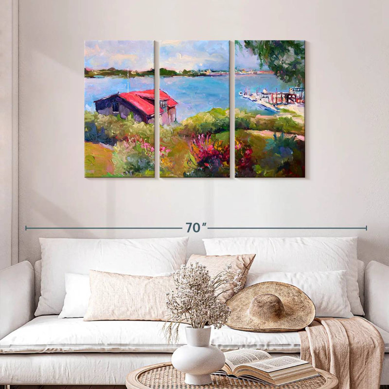 Lilie Reservoir, 28" H x 45" W