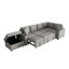 Canapé-lit modulaire convertible en L 84,7 po-814861720