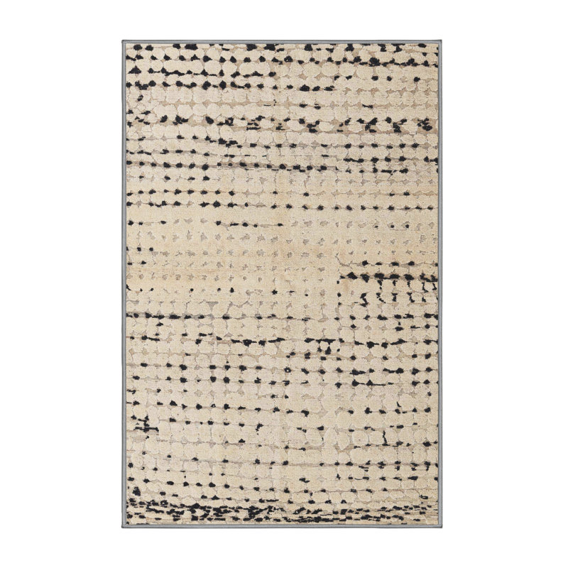 Abstract Indoor Rug, Rectangle 6' x 9'