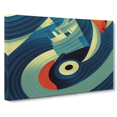 Super Modern Abstract - Wrapped Canvas