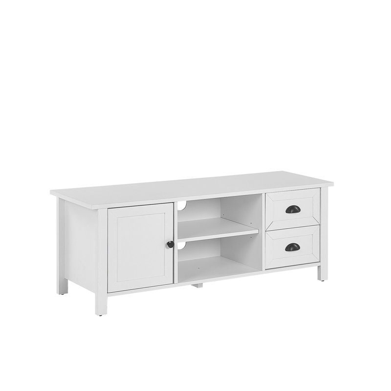 Bucyrus Unfinished TV Stand for TVs up to 55", White