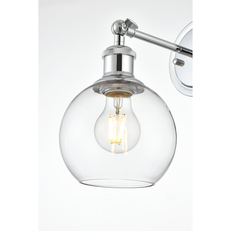 Passendale Swing Arm Sconce, Chrome