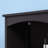 Bathroom Drawer Unit - Brown With 3 Shelves For Added Storage Linen Cabinet And Essentials