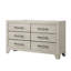 Commode 6 tiroirs avec miroir Christensen