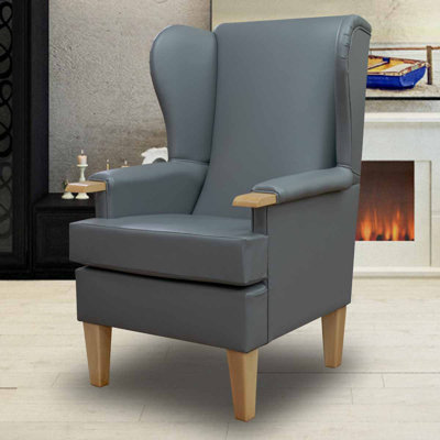 Kensington Upholstered Wingback Chair