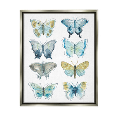 «Varied Butterflies and Moths Insect» par June Erica Vess - impression