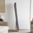 Solid Wood Base Freestanding Snowboard Floor Display Stand, Adjustable Vertical Single Snowboard Storage Rack 