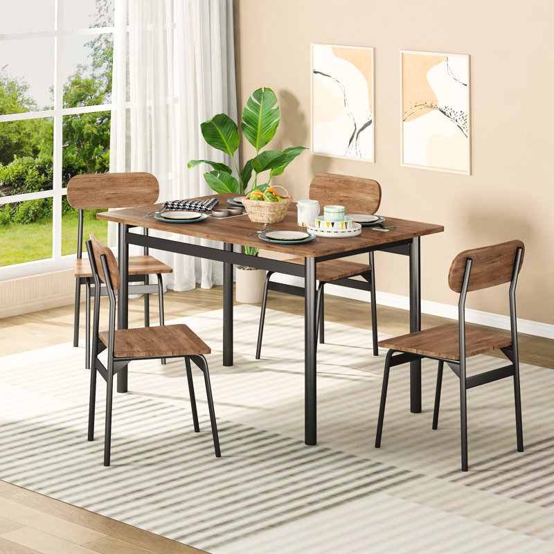 4 - Person Four Leg Dining Set