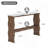 Console Table with Open Storage Shelf-35898659